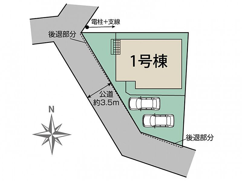 千葉市花見川区大日町1棟 区画図