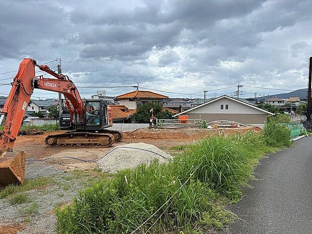【現地】現地(2025年6月)撮影 南西方向からの分譲地