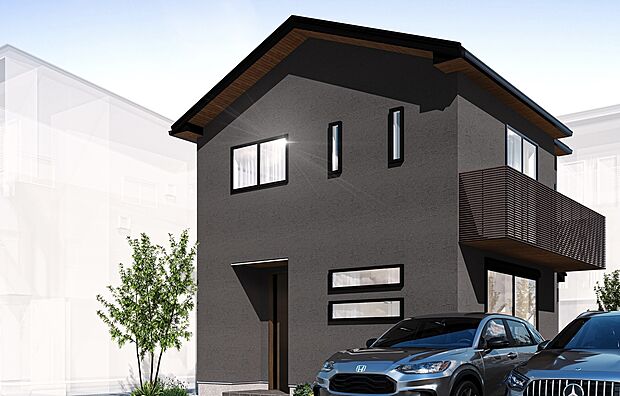 【【GREENSTAGE155期B号棟・家族みんなに心地よい家】【GREENSTAGE155期B号棟・家族みんなに心地よい家】
※CGパースは建物イメージを優先しており、車両は含まれておりません(完成予想図物件並び同仕様街並み)