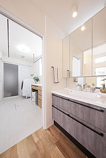 使い勝手のいい洗面