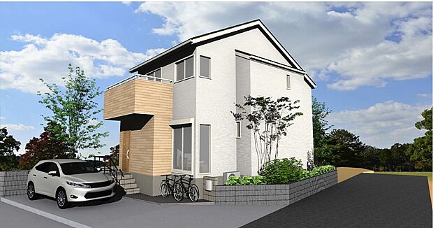 ２号棟完成イメージ。