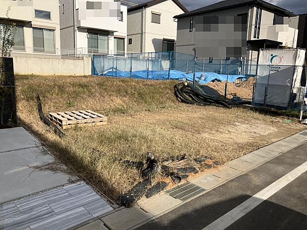 現地写真27号地　
約48坪のゆとりある敷地で、多彩なプラン設計に対応。家族の理想を形にしやすい分譲地です。