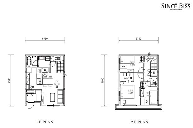 【参考間取り:3LDK+WIC】※プランは一例です。暮らし方、建物の間口サイズ等要望に合わせて選択いただけます。※建売物件ではありません。