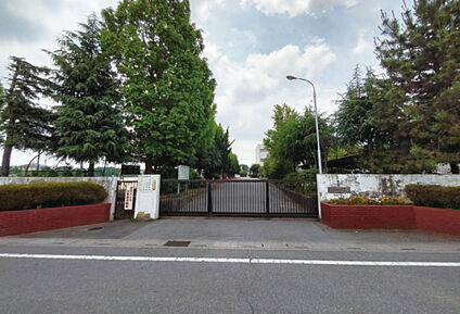 大沼中学校 現地から1750m～1780m。(徒歩22分～23分。)