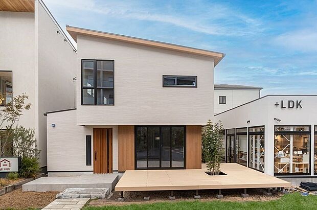 【モデルルーム・モデルハウス写真】【本社常設モデルハウス】いつでも「ママコレの家」を見に来ていただけるように本社敷地内に常設のモデルハウスを建設いたしました。