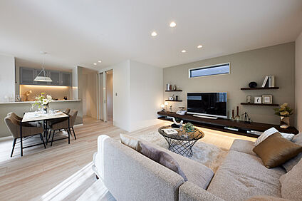 当社モデルハウスリビング