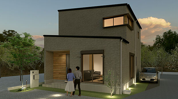 夜間の外観イメージ