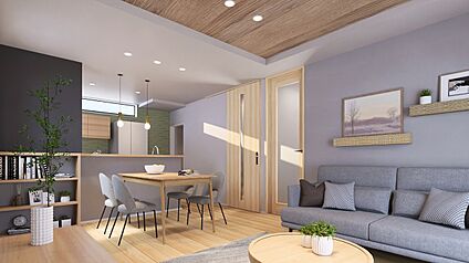 キッチン（IHコンロ【オール電化】/深型食洗機 /タッチレス