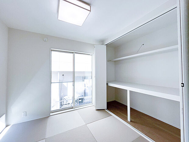 【タタミスペース】平屋風の暮らしも叶う 用途多彩なタタミスペース