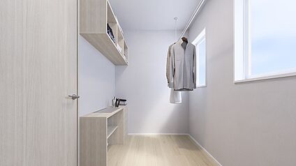 希望に合わせて活用できる 納戸