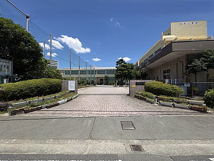 熊本市立出水小学校 現地から200m～210m。(徒歩3分。(最長))