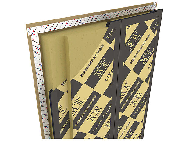 【最高等級の耐震性能とくり返しの地震に強い制振構造】住宅性能評価の耐震性能で最高等級の3を獲得。これは阪神淡路大震災の1.5倍の揺れに耐えられる、消防署・警察署などの防災拠点と同レベル。

家がまるごと制振装置に。
建物の変形量を最大約1/2に低減する制振テープが標準装備。