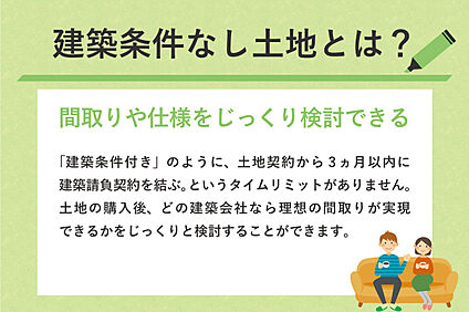 間取りや仕様をじっくり検討できる