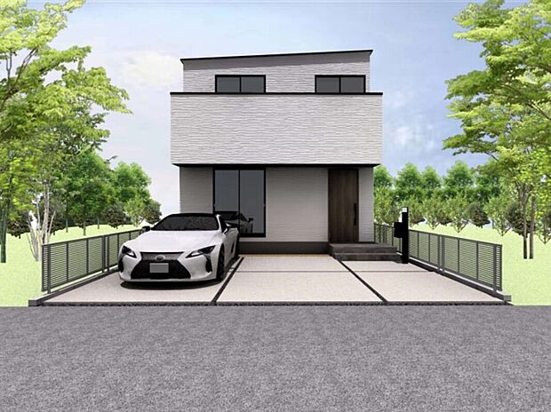 参考プラン外観パース