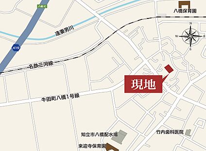 【現地案内図】
