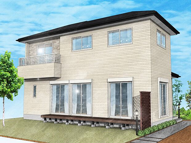 完成予想図（外観）