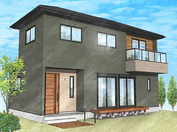 完成予想図（外観）