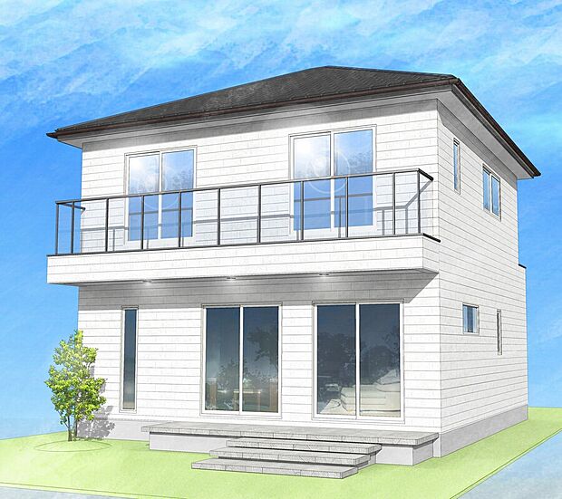 完成予想図（外観）