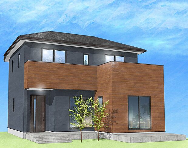 完成予想図（外観）