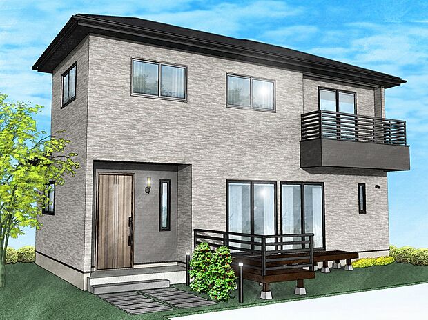 完成予想図（外観）