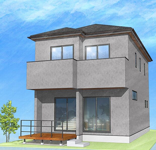 完成予想図（外観）