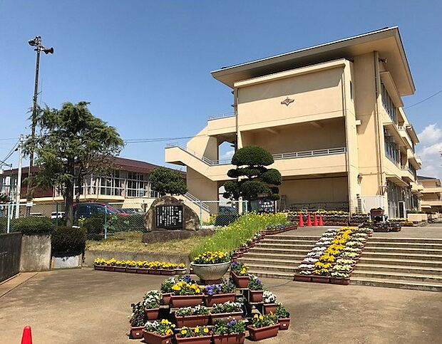 中根小学校 1690m