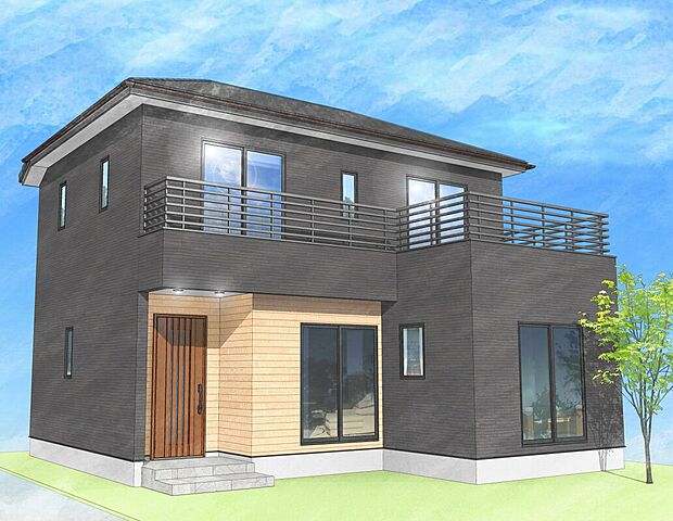 完成予想図（外観）