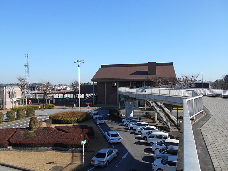 【車・交通】関東鉄道常総線「新守谷駅」