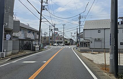 現地写真（前面道路含む）