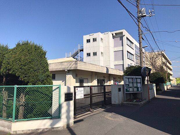 柏第二中学校(約456m)