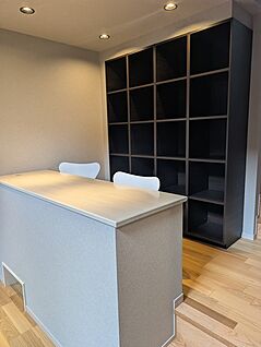 LDKブックシェルフ付カウンター