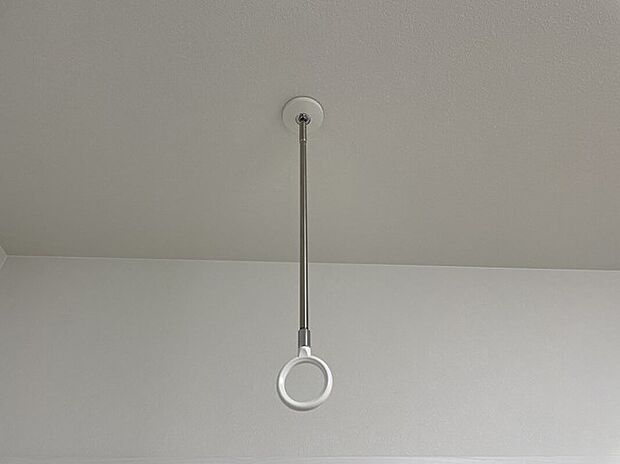 【室内金物】室内干し可能な物干し金物。使用しないときには取り外せてすっきりスマート。