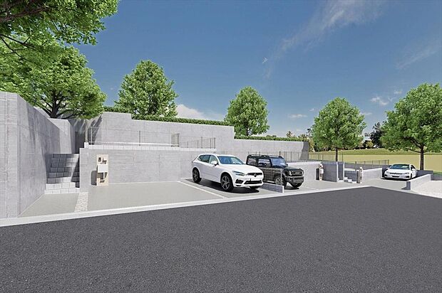 現地パース　西武池袋線「武蔵藤沢」駅徒歩15分、小学校やショッピングモールも徒歩圏内