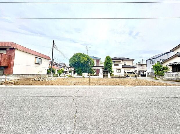 現地外観/土地63坪!3方角地!