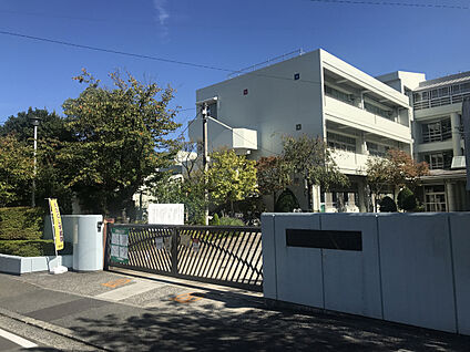 横浜市立荏田西小学校 現地から500m。(徒歩7分。)