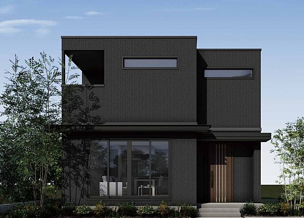 【<シンセ・BiSS>46号地】~Step.02 Exterior~
好きな外観の印象で。スタイリッシュな印象を与えるシックなダークグレーなど。モノトーンを基調にした、4つの外観コーディネート。