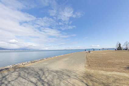 大津湖岸なぎさ公園 現地から890m。(徒歩12分。)