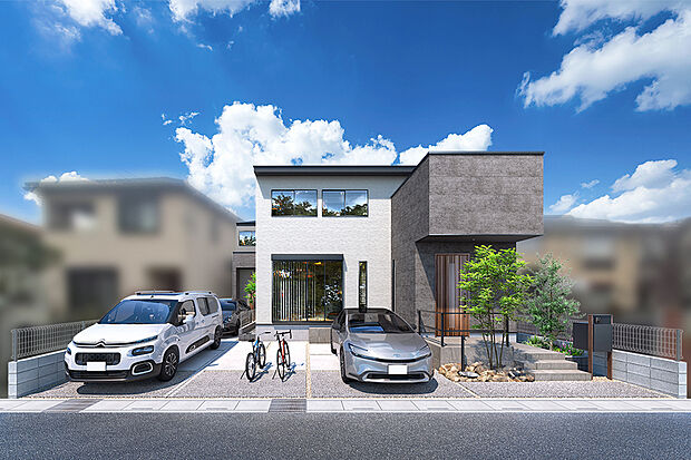 【ゆとりある暮らしを叶える邸宅街区】
駅徒歩10分の利便性と、第一種低層住居専用地域の穏やかさを享受する全2邸が誕生。敷地120m2超のゆとりを活かした、開放感とプライベート性を両立する住まいです。