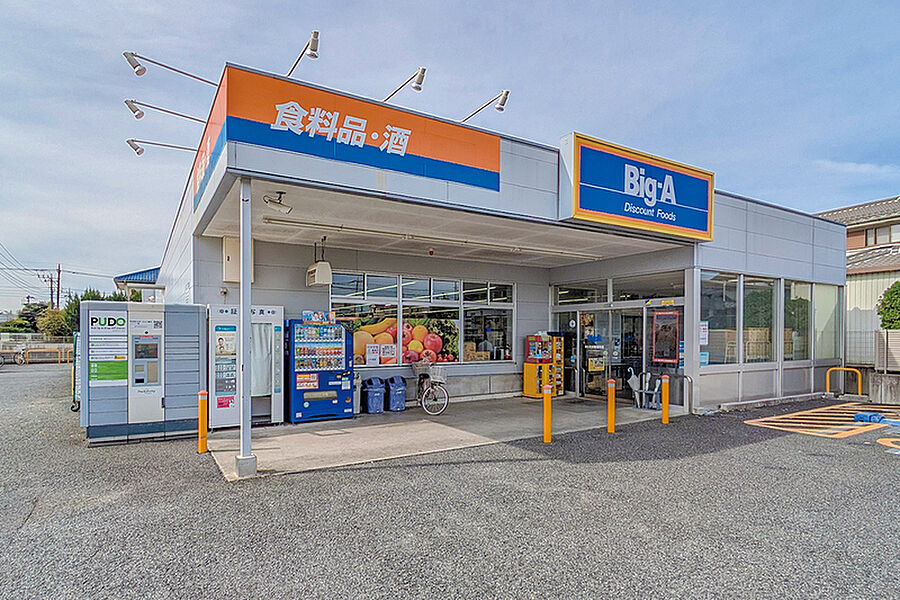 【買い物】Big-A さいたま東浦和店（現地より徒歩9分）