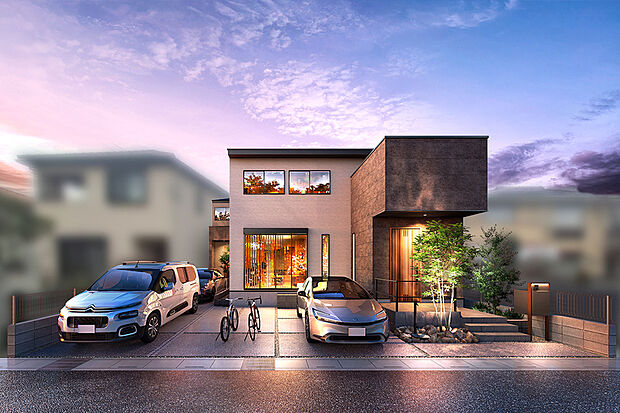 【灯かりのいえなみ協定(R)【2020年度グッドデザイン賞受賞】暗くなると自動的に点灯する灯かりが住まいをライトアップ。
夜の街並みを美しくデザインします。夜道を明るく照らすので、地域の防犯にもつながります。
また、ライトはLED利用でエコにも配慮しています。