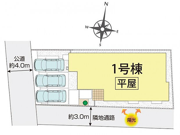 さいたま市緑区下山口新田 区画図