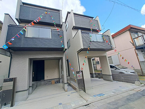 外交もきれいに整備されており、すっきりとした印象の住まいです！　