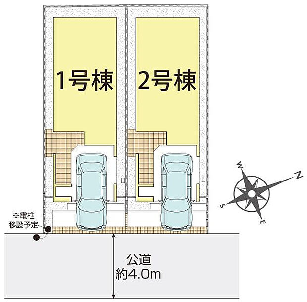 蕨市中央7丁目2棟 区画図
