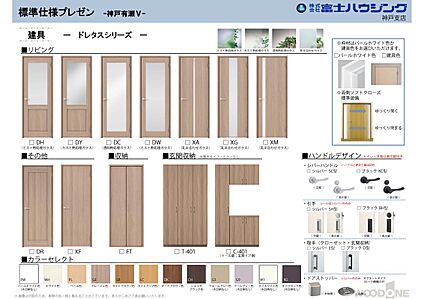【選べる】リビングドア