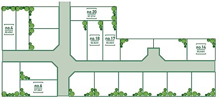 萱振町にて「intelligence」な街並みが新たに誕生いたします！
角地や南道路に面した区画など、ご家族の夢が叶う全20区画！
詳細はお問い合わせくださいませ。 