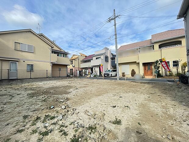 【【現地土地写真】】全居室6帖以上・LDK18帖以上のゆとりある「3LDK」プランも可能◎ご家族のご希望をご相談くださいませ!