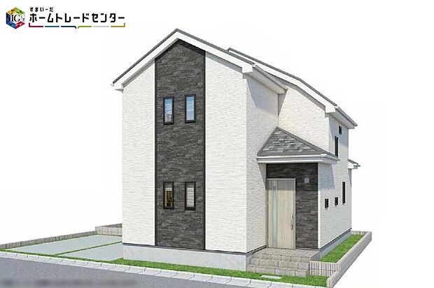 【完成予想図（外観）】
京王線「調布」駅までバス15分♪「大沢橋羽沢小学校」バス停徒歩3♪
京王線「西調布」駅まで徒歩23分♪
太陽光発電システムあり☆長期優良住宅です！お気軽にお問い合わせください☆