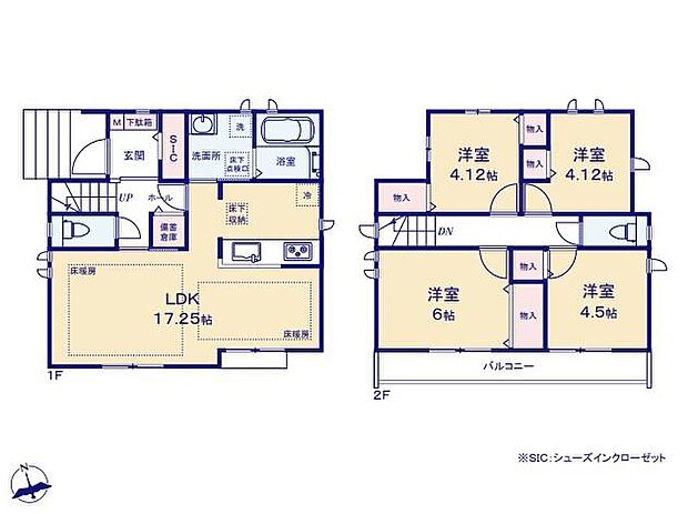 (1-A号棟)、価格7090万円、4LDK、土地面積110.04m2、建物面積88.18m2