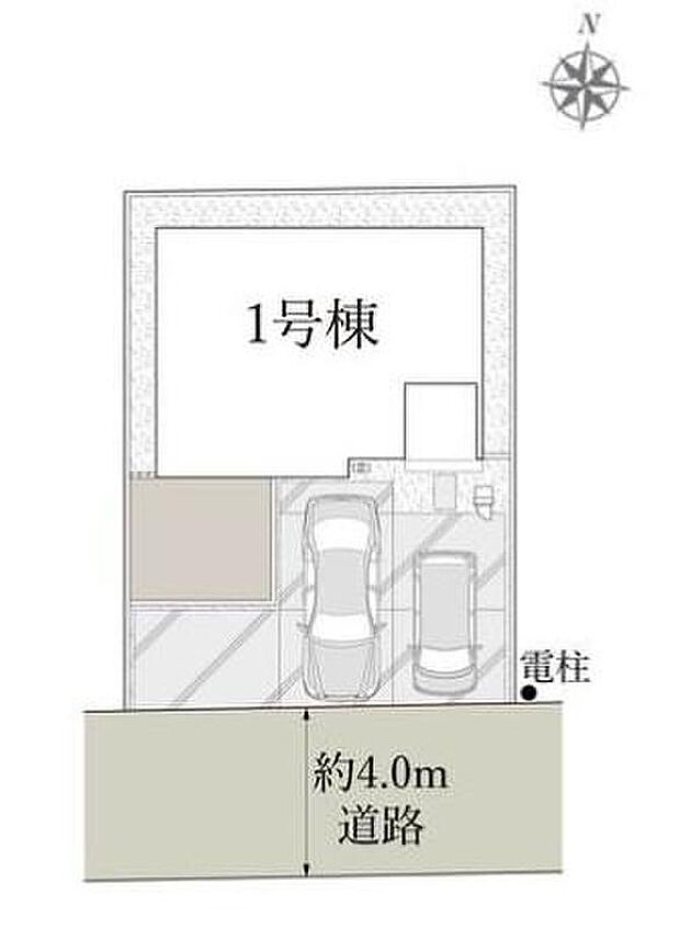 カースペース2分を確保♪（車種による）車の往来が少ないためお車の出し入れも楽々！小さなお子様のいるご家庭も安心です♪
JR中央線「国分寺」駅徒歩19分！新町小学校徒歩9分！毎日の通勤通学に便利な住環境