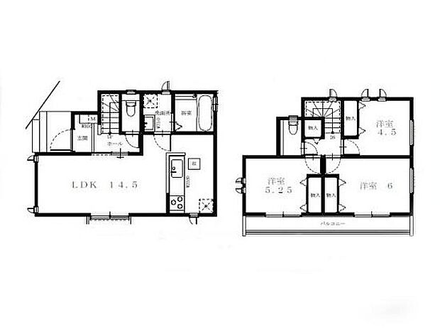 (A号棟)、価格4390万円、3LDK、土地面積94.59m2、建物面積73.7m2
